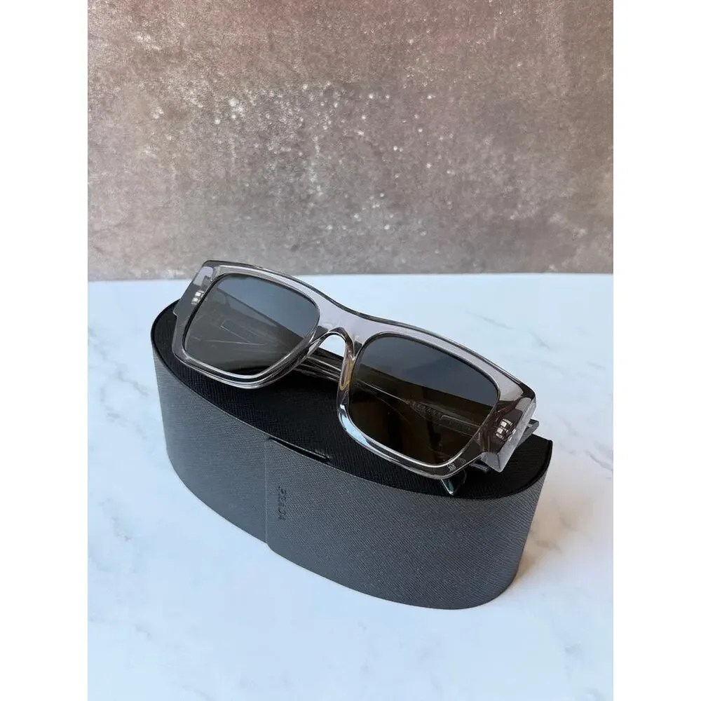 NEW Prada PR10ZS Asphalt Grey Sunglasses Unisex $563